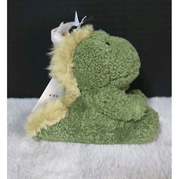 Coach GREEN REXY Plush Curly Shearling Bag Charm NWT - Picture 8 of 14